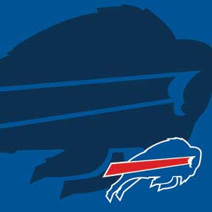 NFL Buffalo Bills Double Vision Xbox 360 (Includes HDD) Skin